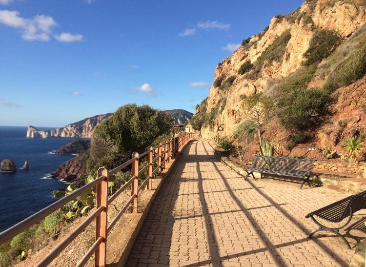 Appartamento "Magnifica Vista Sul Mare" Nebida Exterior foto